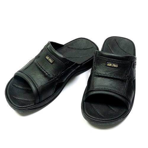 [e shoe store] Taiwan-made PVC waterproof non-slip slippers Plastic waterproof slippers Men's 26CM, , large