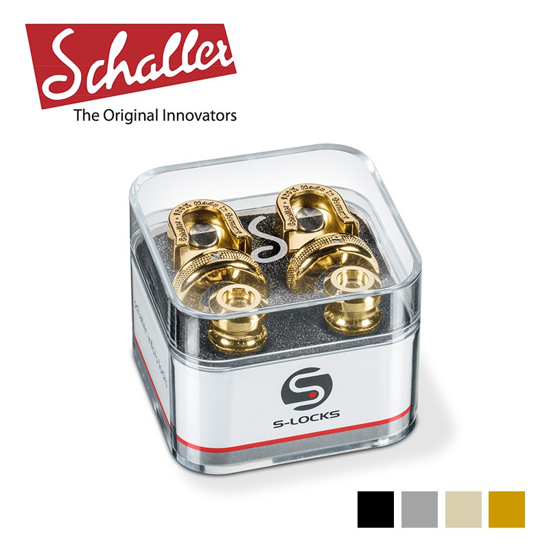 Schaller S-Locks 吉他安全背帶扣 多色款【敦煌樂器】, , large