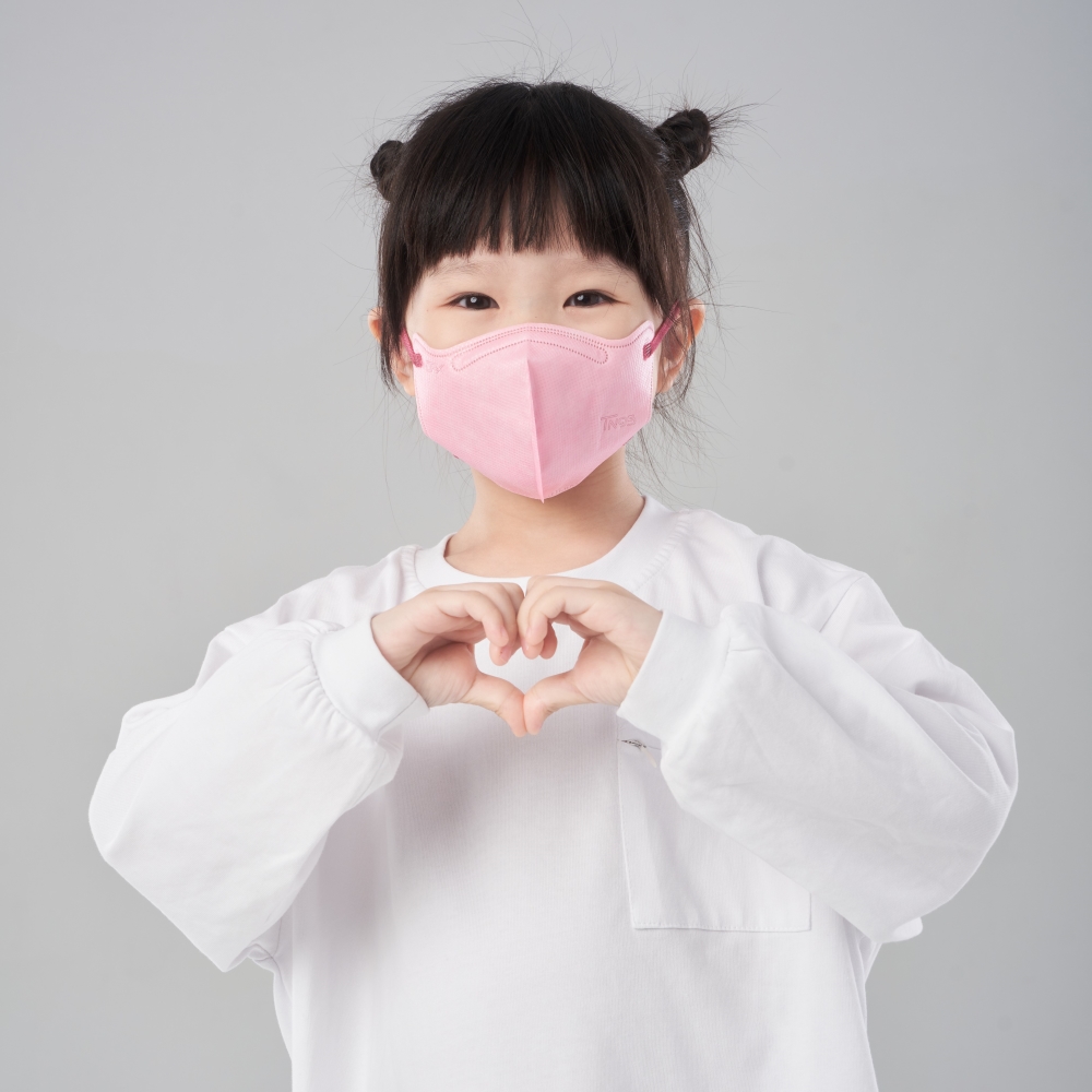 【DRX達特世】TN95醫用3D口罩-幼幼S(20入), , large