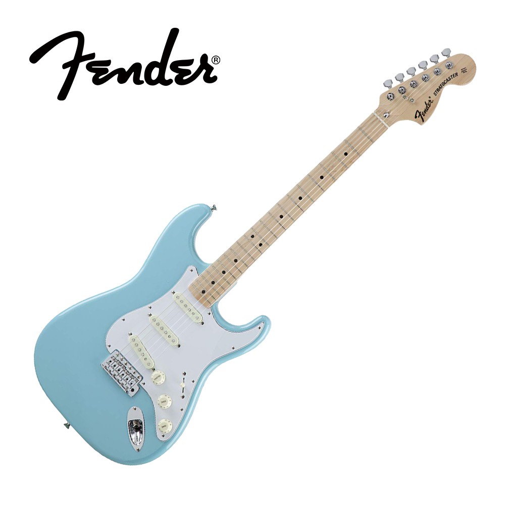 Fender MIJ Traditional 70s Strat MN DNB 電吉他 粉藍色款【敦煌樂器】, , large