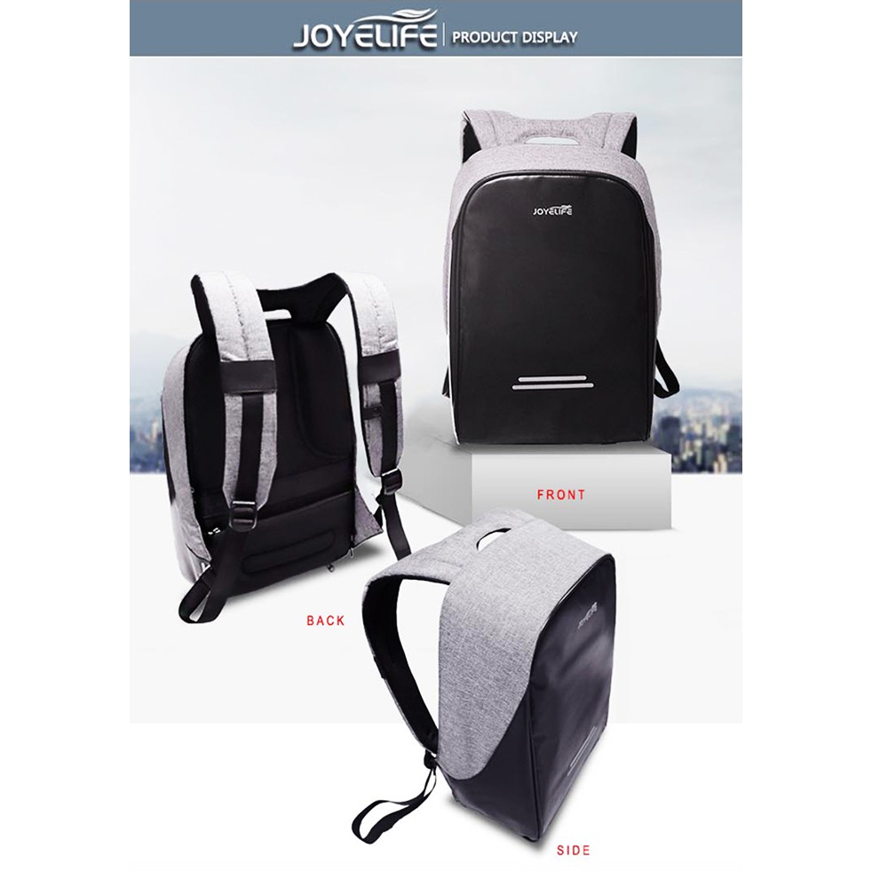 GS MALL Joyelife 智能防盜背包 防盜包 雙肩 背包 Joyelife 智能包 雙肩背包 雙肩包, , large