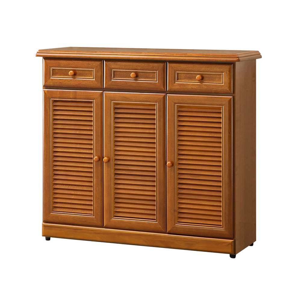 【唯熙傢俱】奧莉薇樟木色4尺鞋櫃