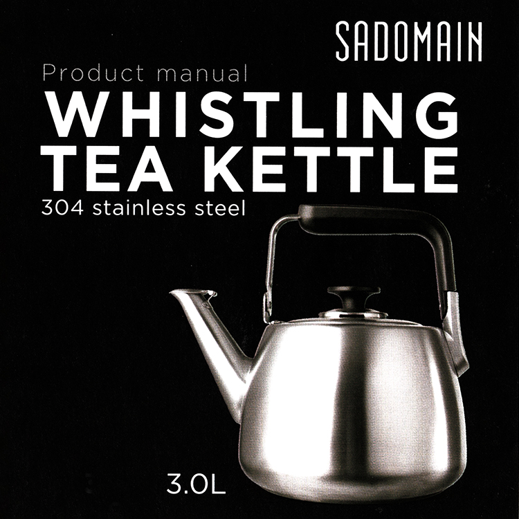 仙德曼304不鏽鋼都會琴音壺-3.0L-1支, , large