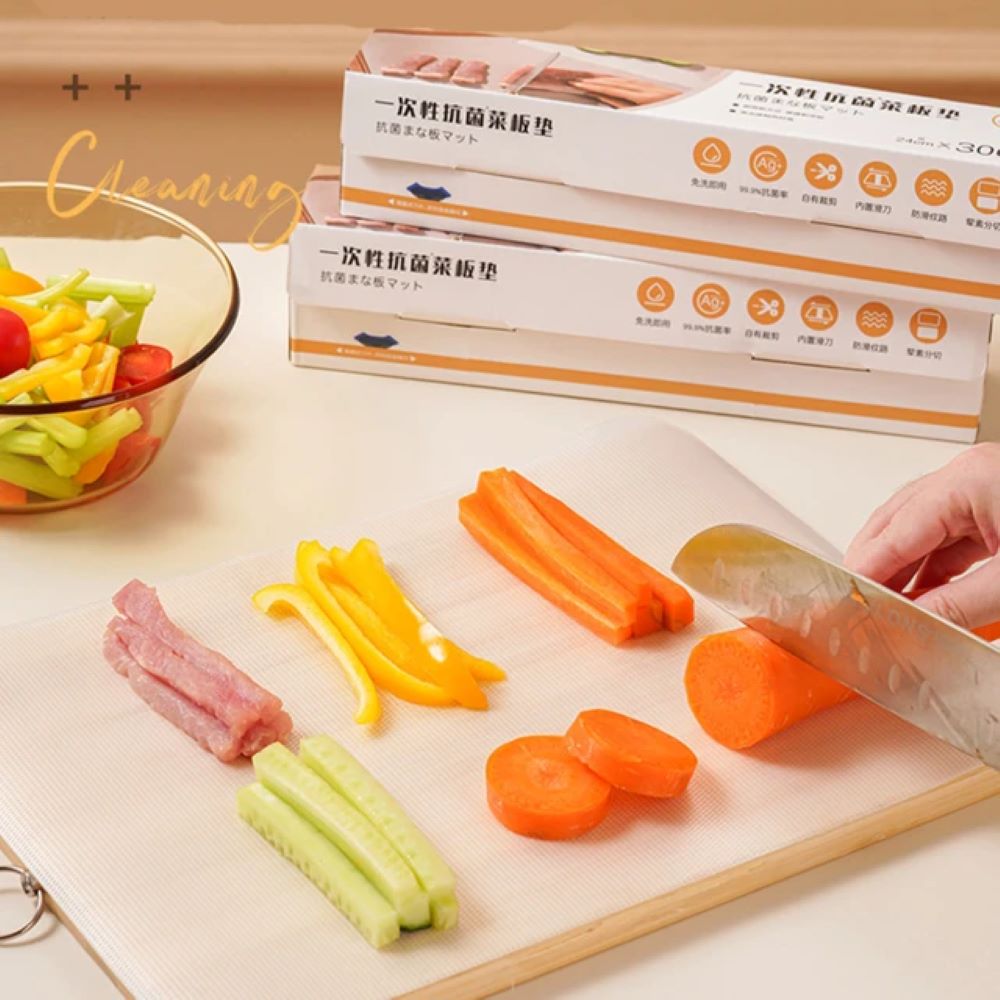 No-wash cutting board, , large