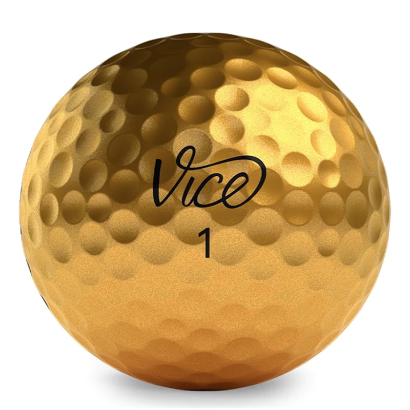 Vice Pro Plus Golf Balls - Gold (12/DZ), , large