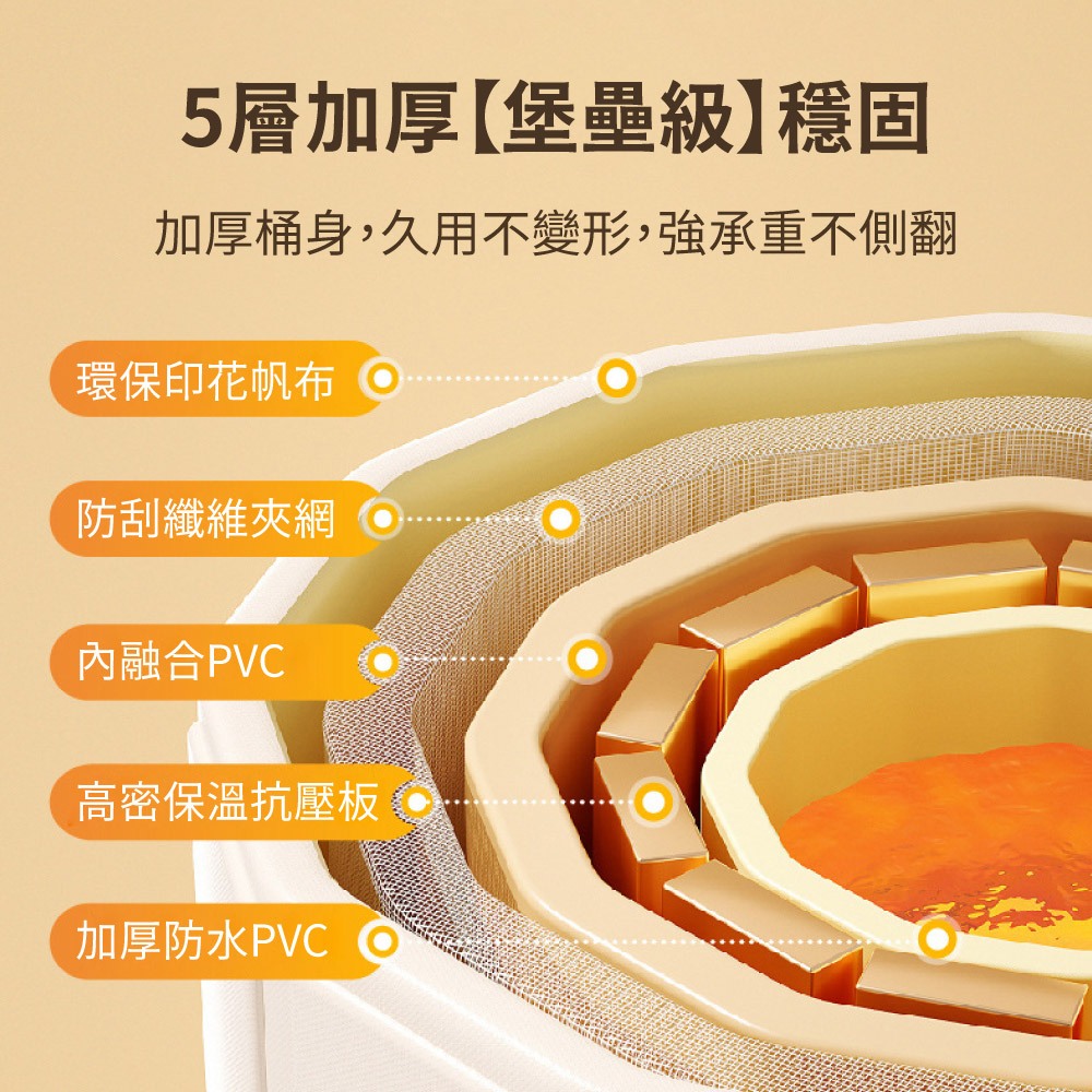 bath bucket, , large