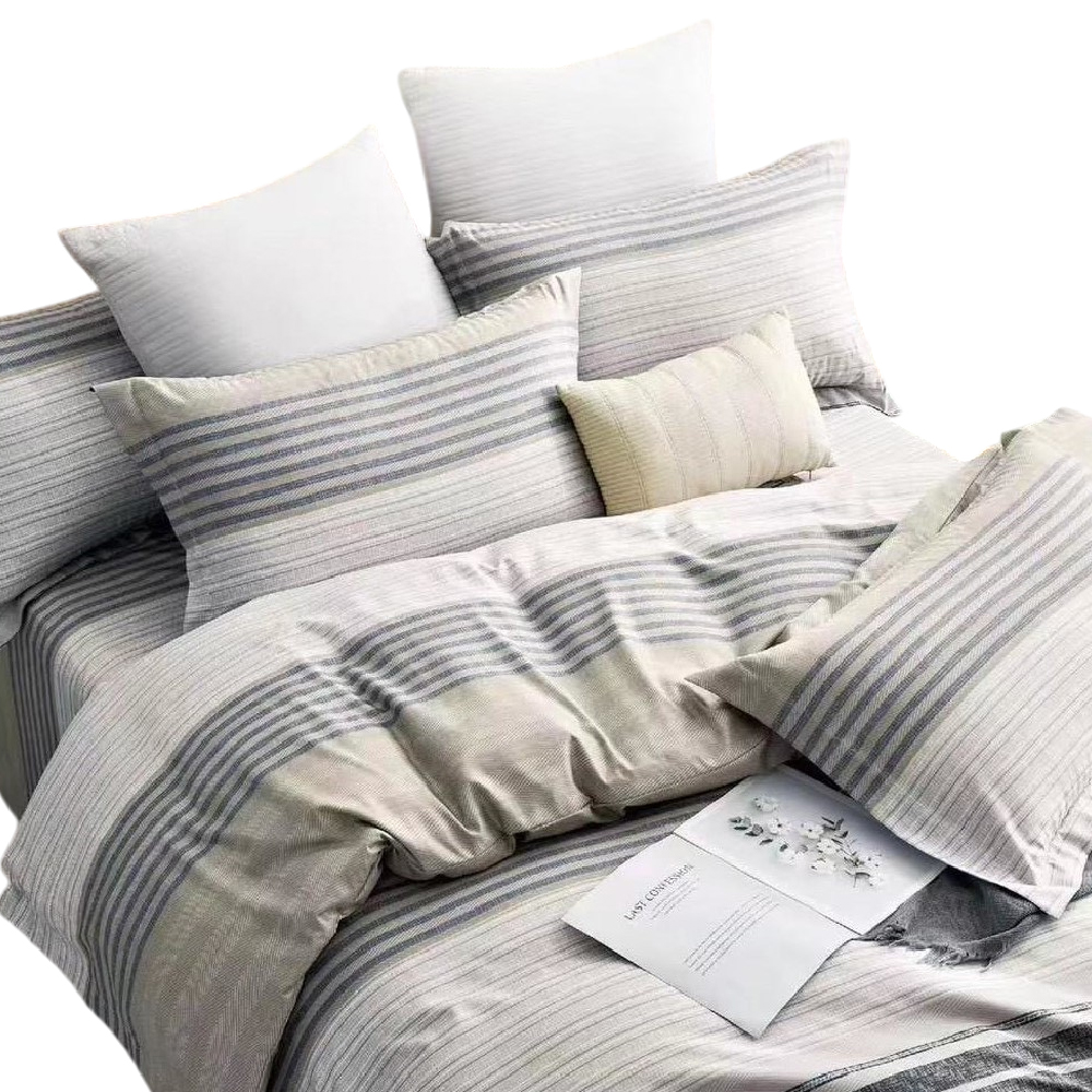 【HBS】Tencel bed bag 3-piece set-double, , large