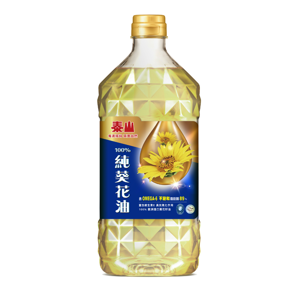 泰山純葵花油1.5L, , large