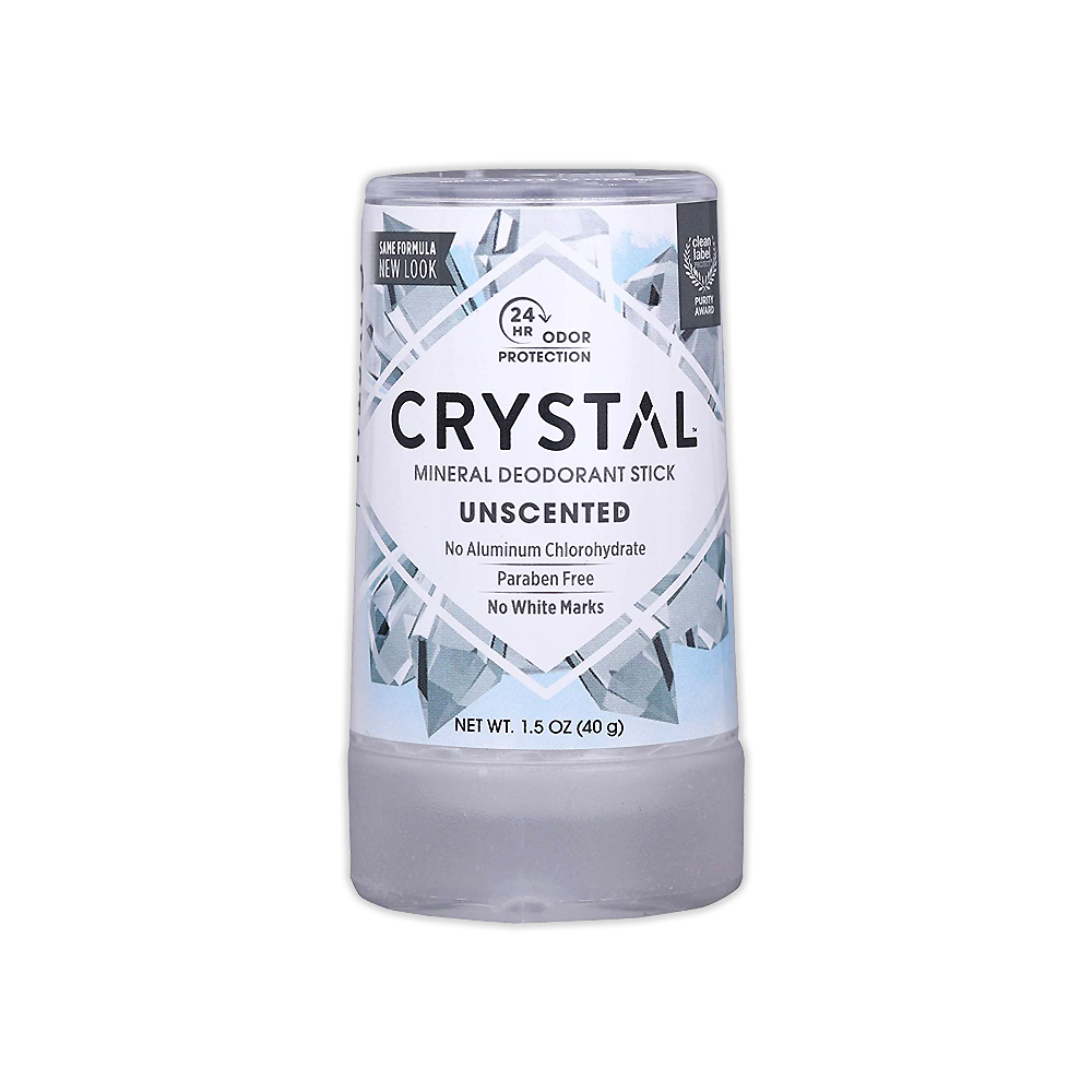 CRYSTAL Body Deodorant Mineral Stick Unscented 40g, , large