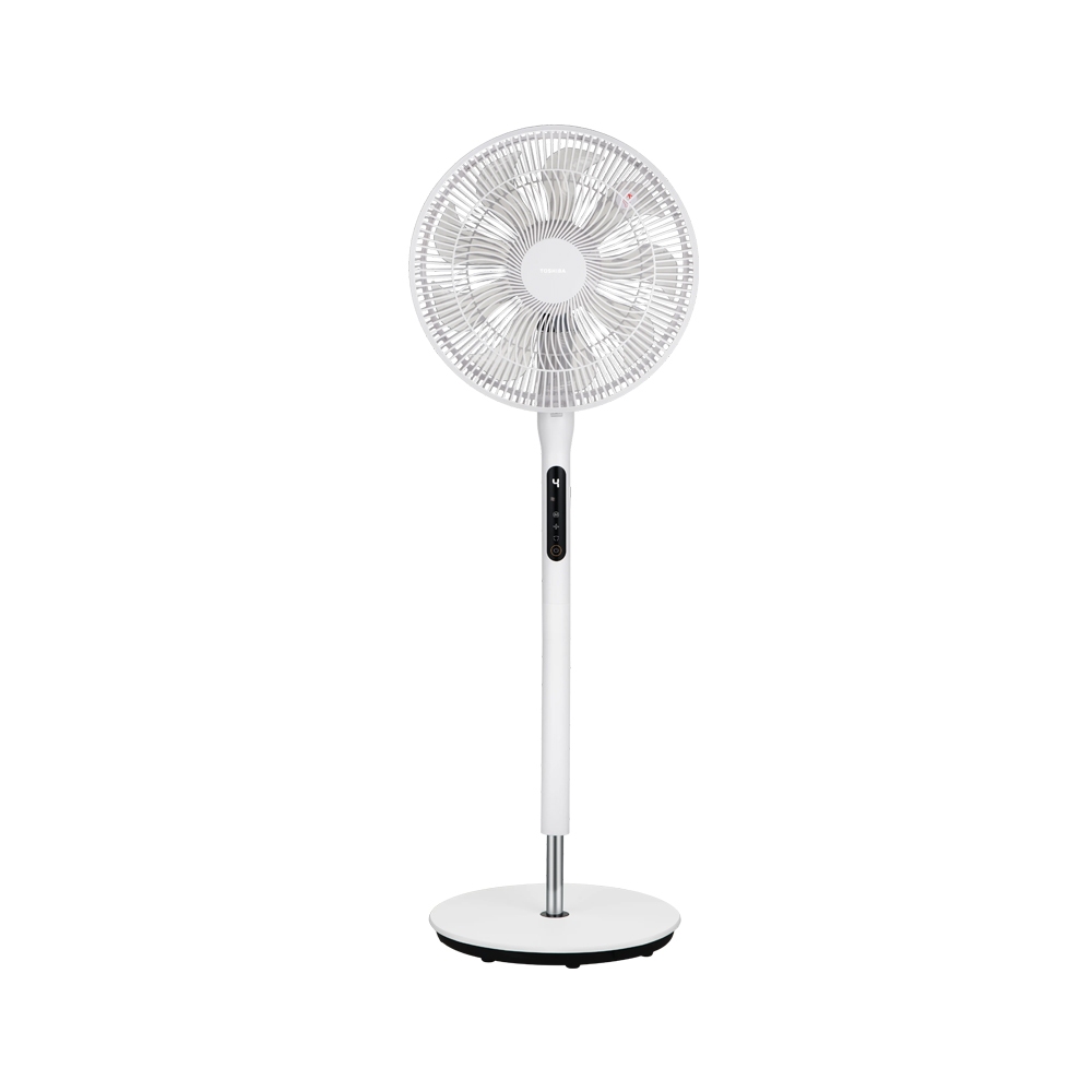 TOSHIBA 14" Smart DC Fan with Temp Sensor F-DSB35TW(W), , large