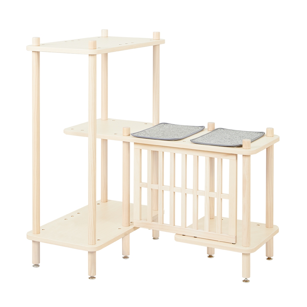 【paipaipets】Bien Bien Cat Tree - L-Shaped Corner, , large