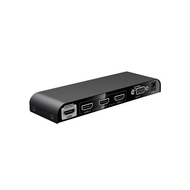 昌運監視器 DJS-HS301A 4K HDMI 3進1出影像切換器 附遙控器, , large