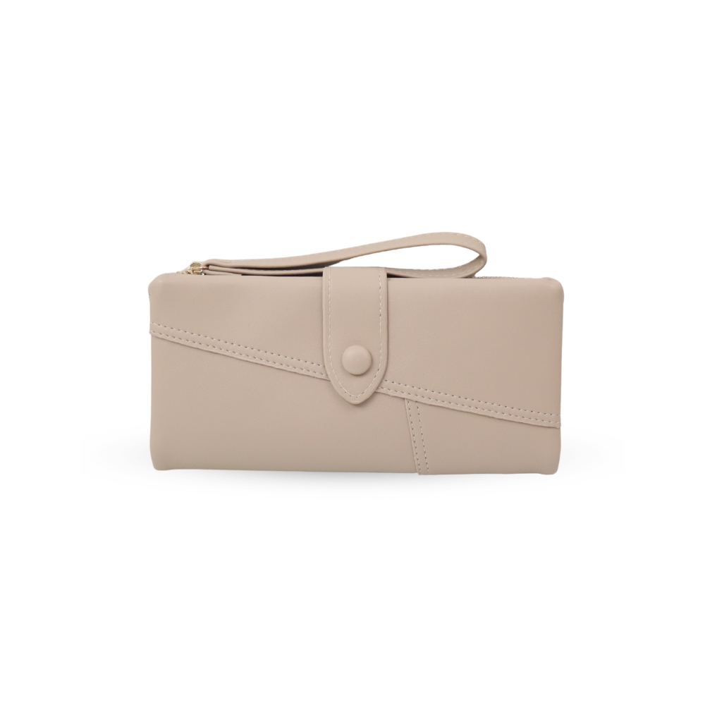 Soir&eacute;e  典雅對折長夾 多卡位收納 人氣女用皮夾 女夾鈔票卡片零錢收納包 女用長夾, , large