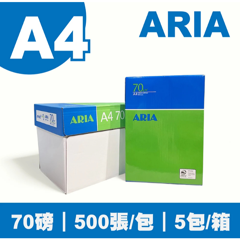 ARIA Multi-Function A4 70lb Copy Paper (5 packs) (Laser, Copying, Fax, Inkjet)