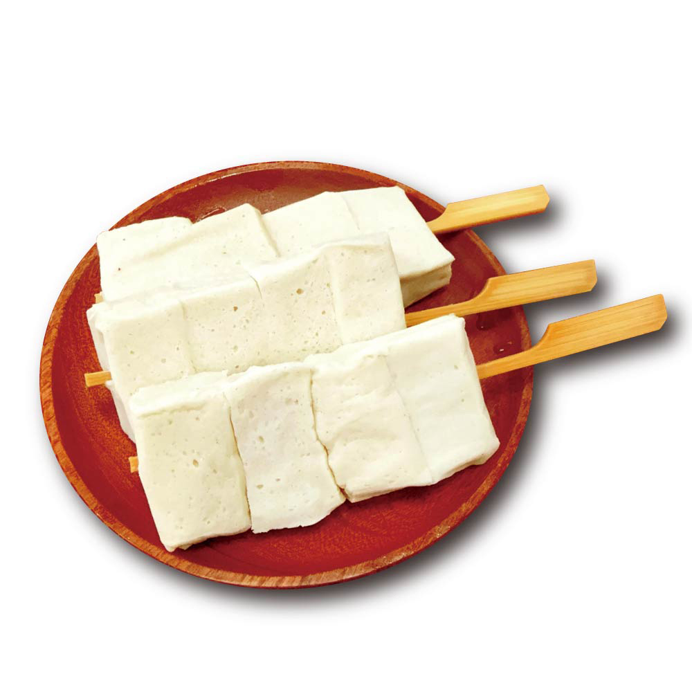 約克街肉舖 軟嫩百頁豆腐串3串(65g±10%/串/3串1包), , large