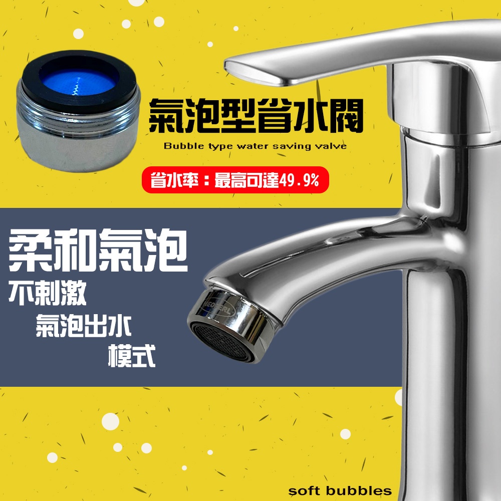 金德恩 GS MALL 台灣製造 Neoperl 氣泡式省水閥 3030 水龍頭 外牙型 省水器 節水器 水波器 過濾器 四分 省水閥 氣泡式, , large