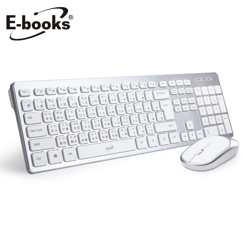 E-books Z11 專業級2.4G無線鍵鼠組, , large