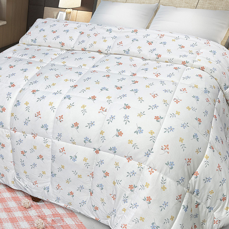 INDIAN_緹花針織雲朵棉可水洗雙人四季被-夢筆生花, , large