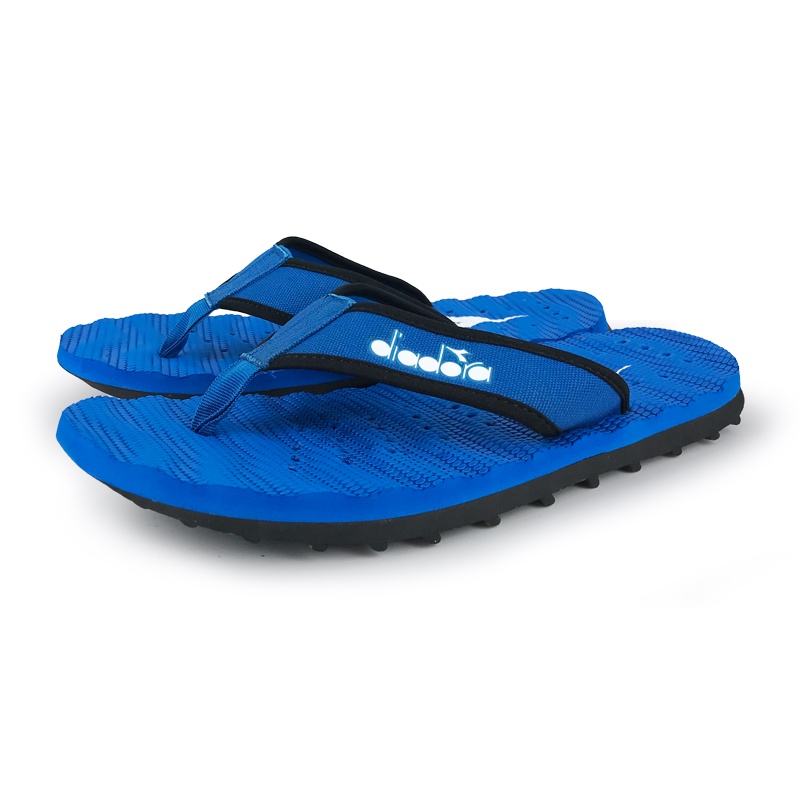 DIADORA迪亞多那 男款運動休閒動能排水孔夾腳拖鞋 人字拖 MIT台灣製 吸震 耐磨 止滑 透氣 Q彈 耐走 紅 藍, , large
