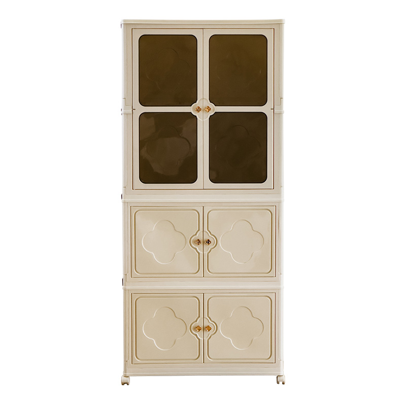 Plastic storage cabinets