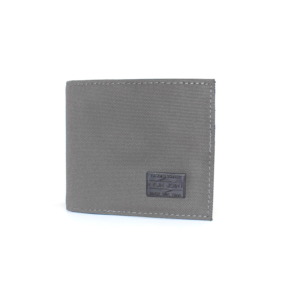 【YUN JOIN】GENT系列-對折短夾-灰色 質感 紳士 七夕 情人節 禮物, , large