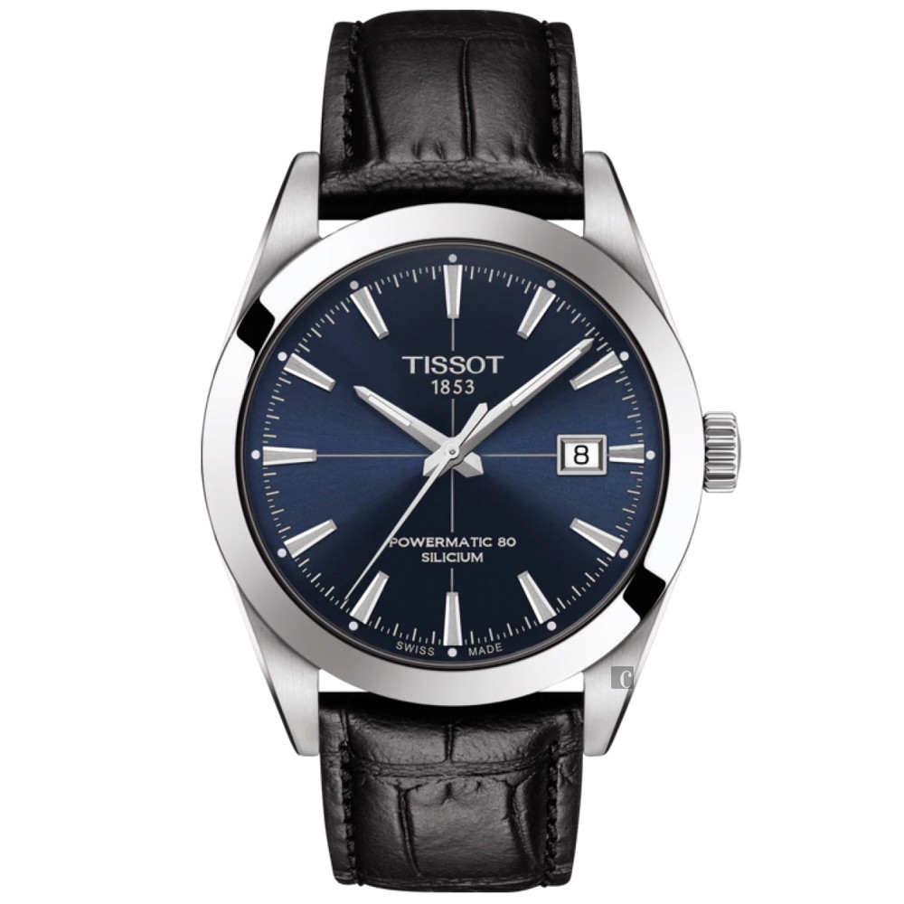 TISSOT天梭 紳士80動力儲存機械錶-40mm  T1274071604101, , large