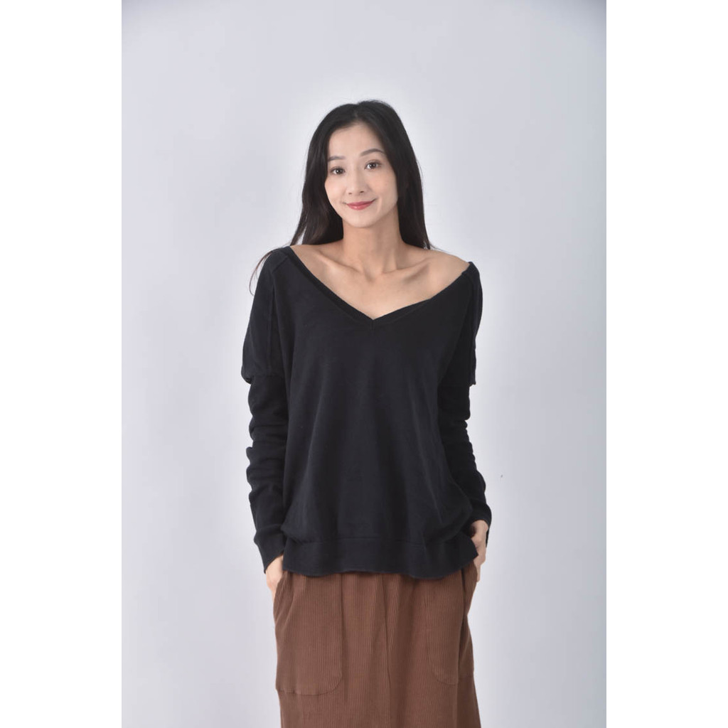 (XL) gap棉質純棉藍色長袖上衣二手衣