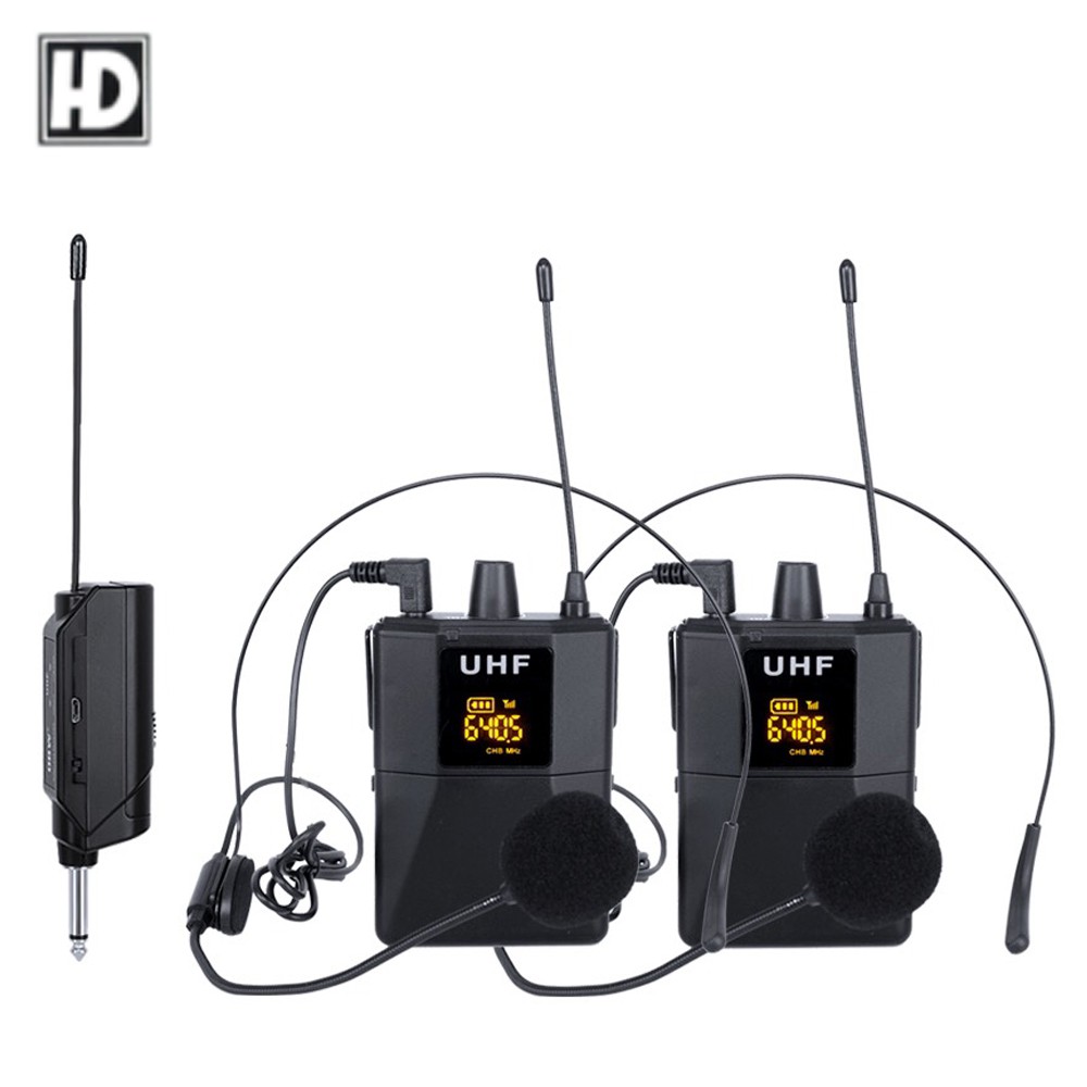 HD Audio PRO H2 無線頭戴式式麥克風1對2 可調頻率款【敦煌樂器】, , large