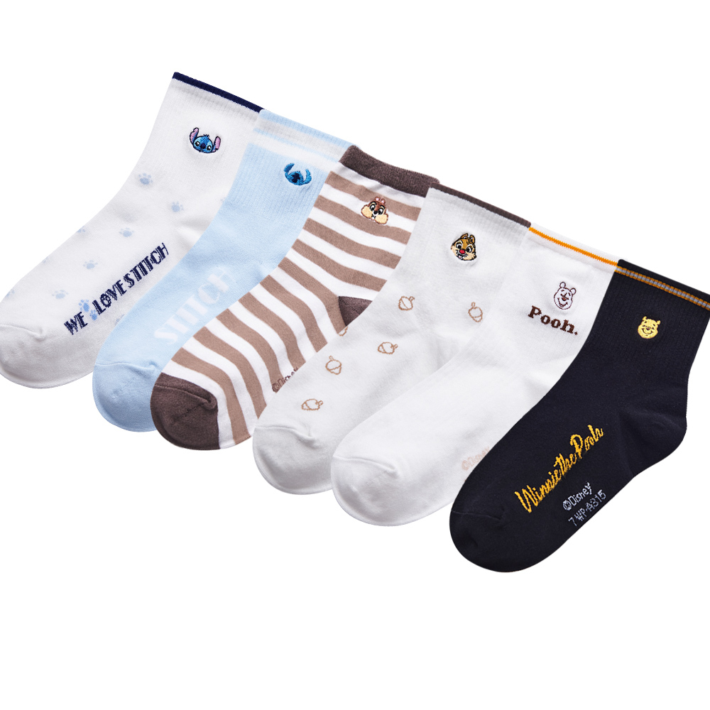 (多款)迪士尼 Disney次繡長襪【旺達棉品】WP-A314, , large