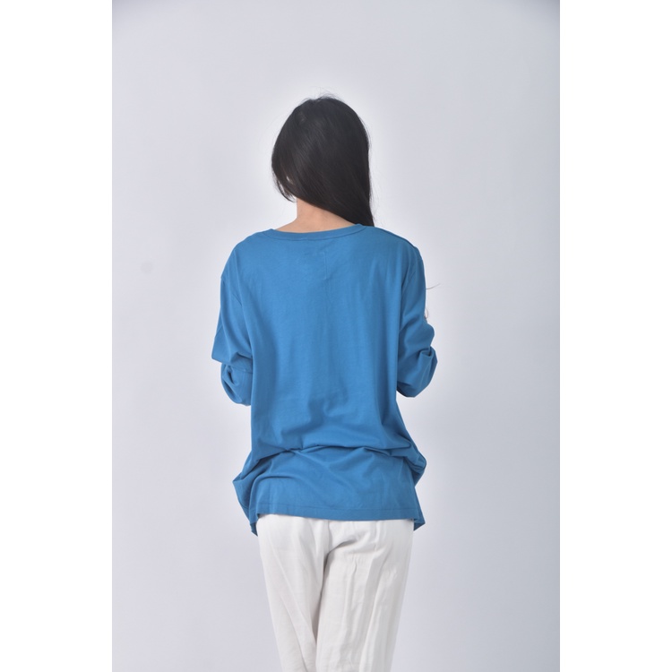 (M) marc jacobs質感棉質純棉綠色長袖上衣二手衣, , large