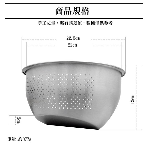 PERFECT 理想牌 晶品不銹鋼洗米器304不鏽鋼果蔬皆可洗漏斗倒水 23cm-Leidea樂德兒, , large
