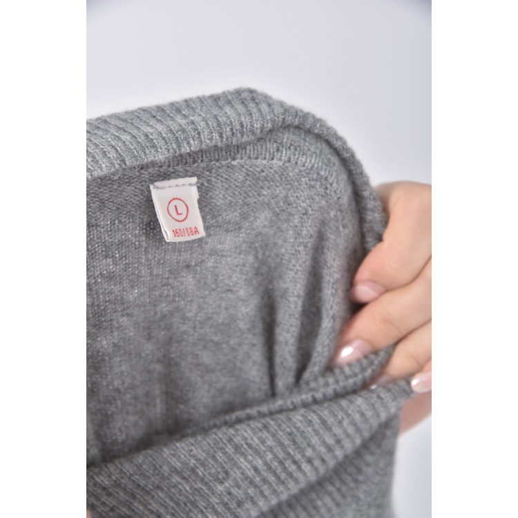 (M) uniqlo質感高領灰色短袖上衣二手衣, , large