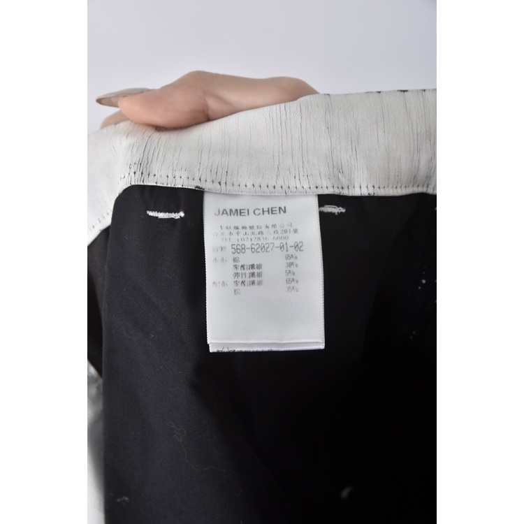 (S) 【陳喬恩私服】jamei chen刷色白色長裙二手衣, , large