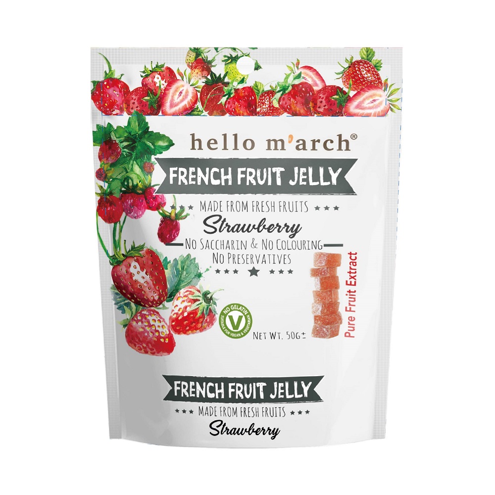 Fruit Jelly-Strawberry, , large