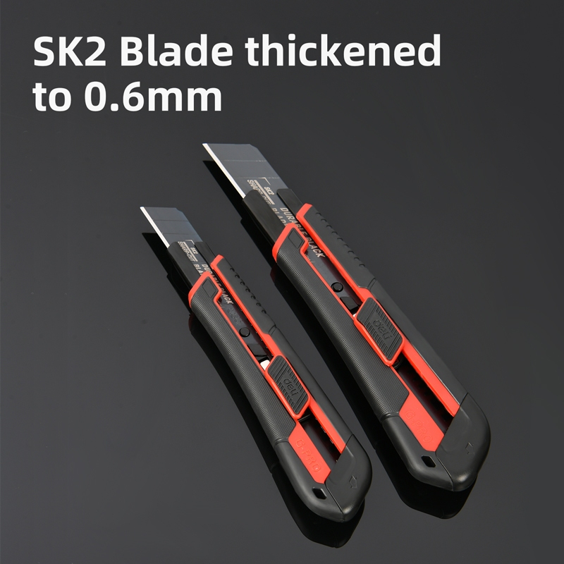 【得力工具 deli tools】重型美工刀 專業款 PRO系列 工業用美工刀 裁紙刀 切割刀-18mm 重型美工刀, , large