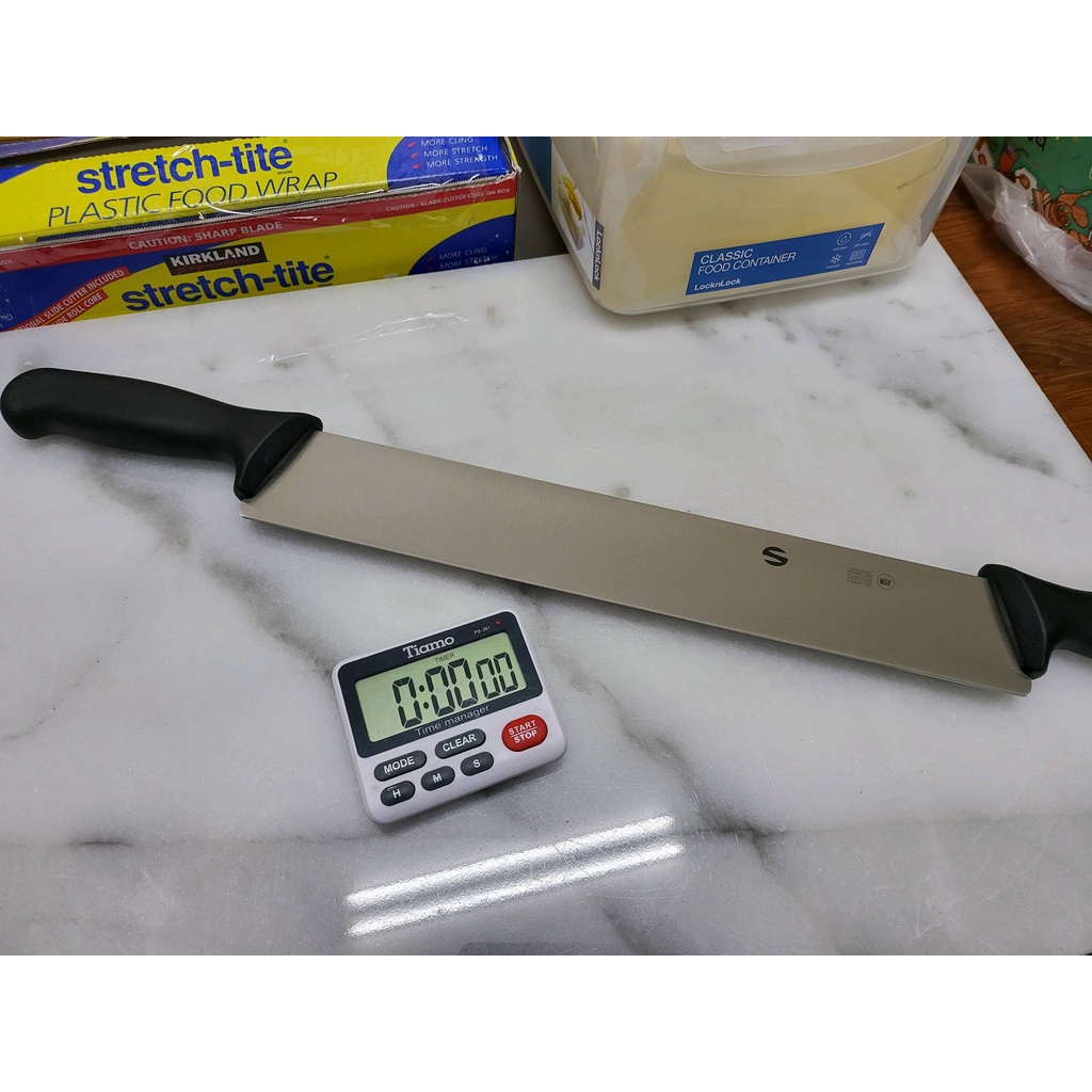 蓋瑞廚物 SANELLI 義大利製 SUPRA 雙把手奶油起司刀 30cm 33cm 36cm 奶油刀 雙把手刀, , large