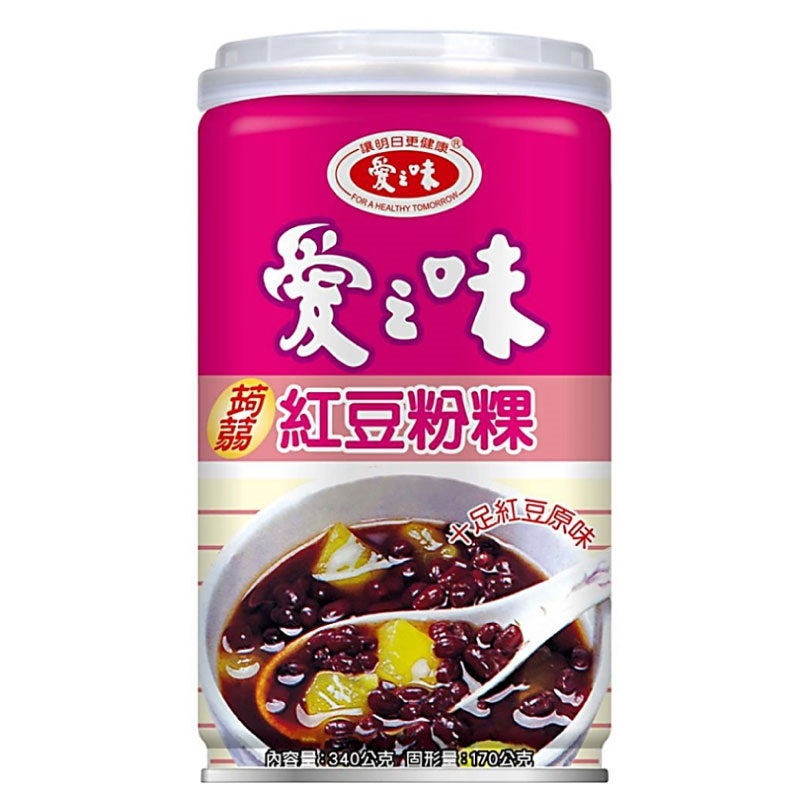 愛之味蒟蒻紅豆粉粿340g, , large