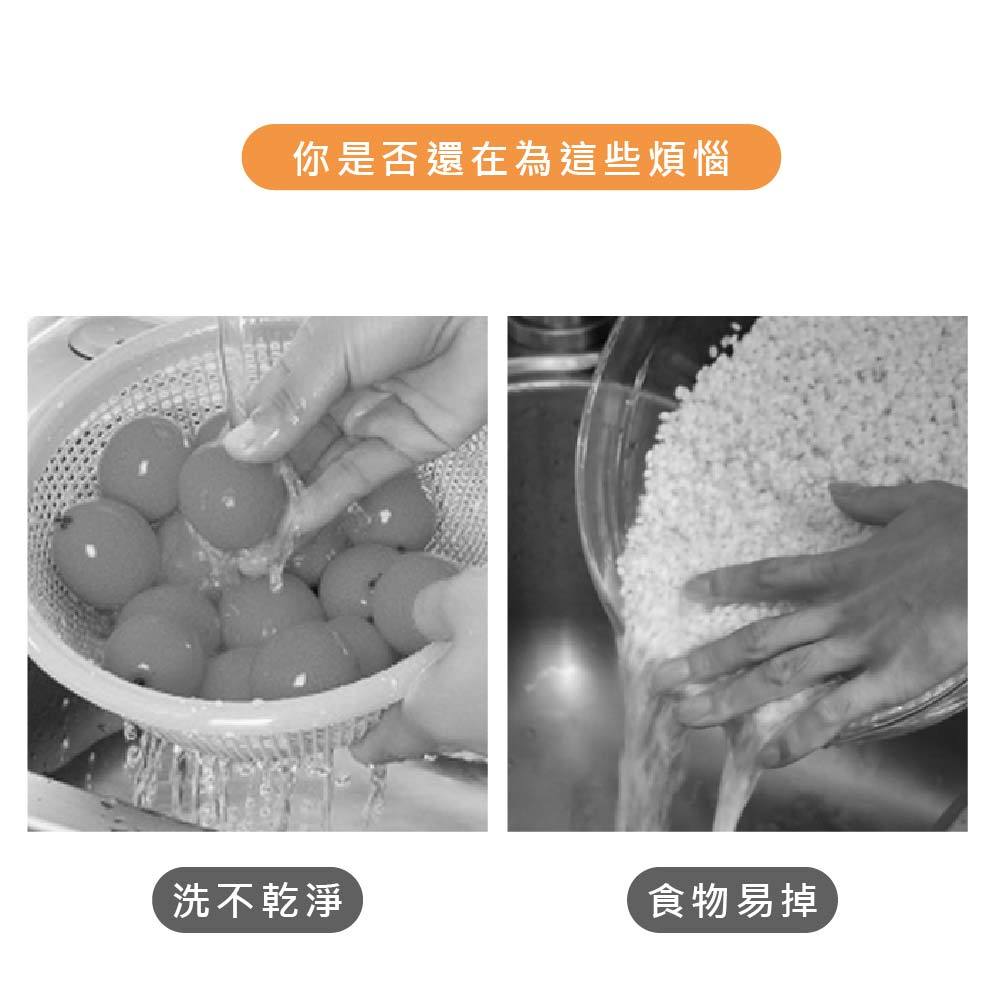 雙層瀝水籃 瀝水籃 洗菜籃 Sanada 日本製 水果籃 洗菜瀝水籃 D5550 D5524 雙層洗菜藍 Ho覓好物, , large