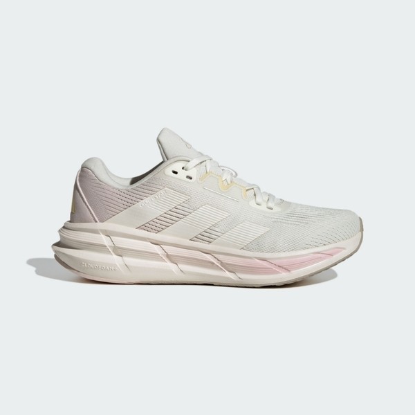 Adidas Questar 3 W 女 慢跑鞋 運動 訓練 緩震 透氣 跑鞋 灰白 粉 [ID8741], , large