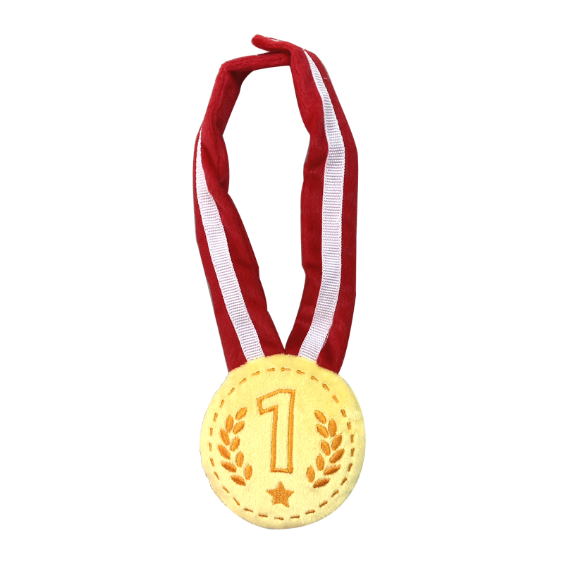 Perla gold medal plush toy