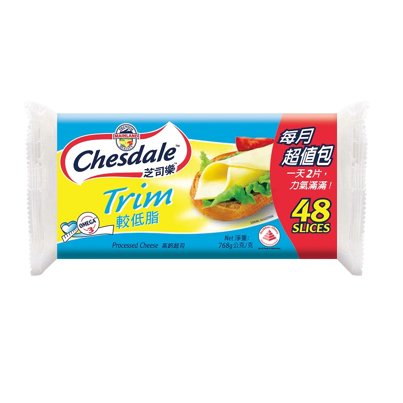 Chesdale Trim Cheese 768g, , large