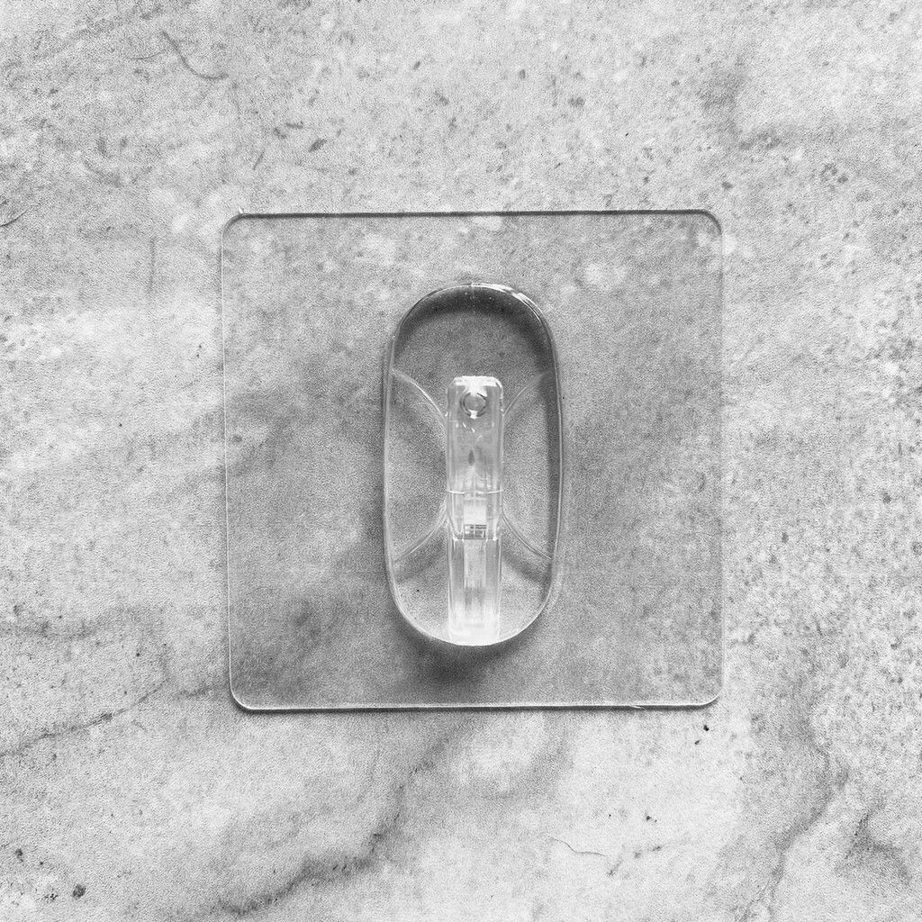 [Beargood sticker] Large Oval Adhesive Hook, , large