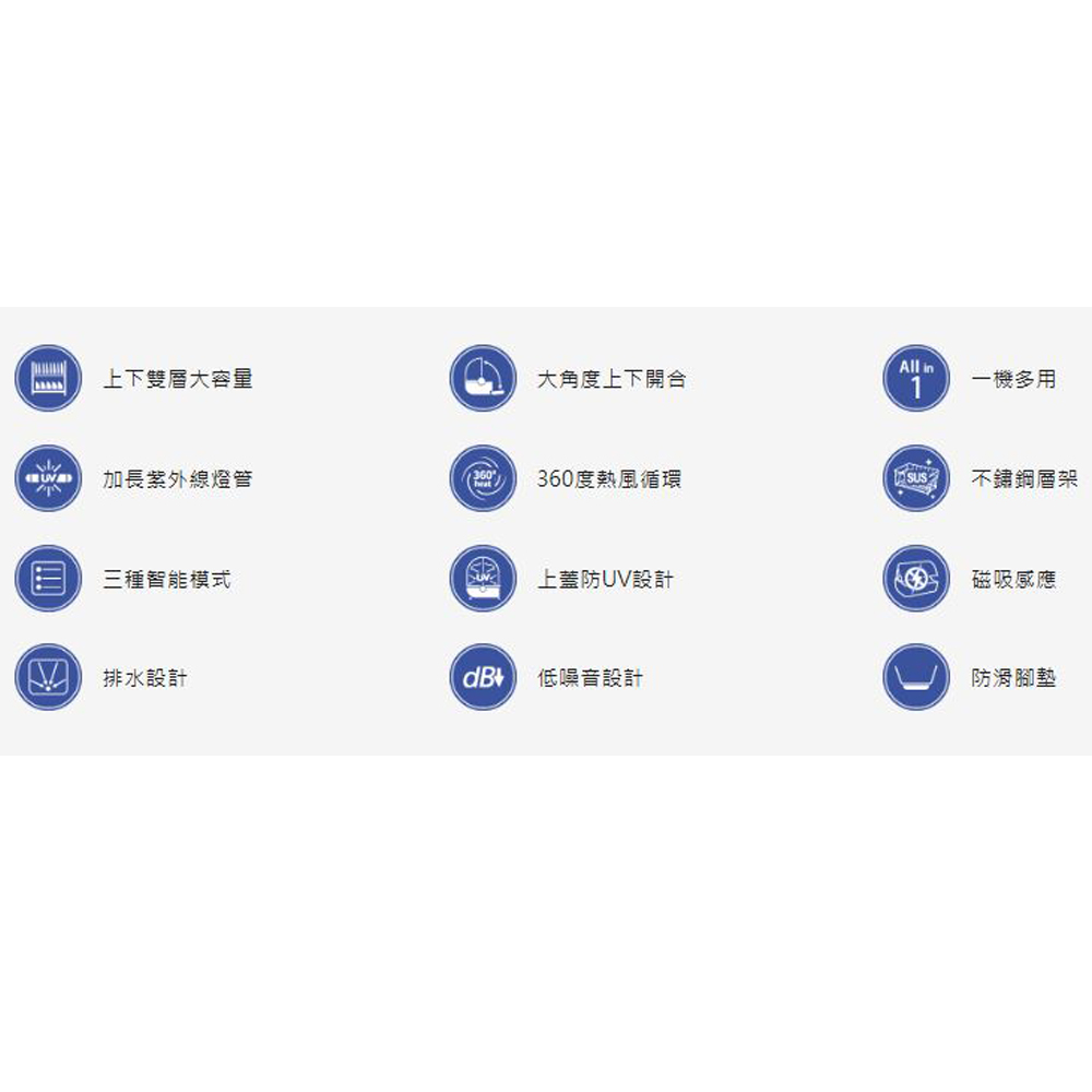 CHIMEI 奇美 UV除菌消毒 烘碗機 KD-15AHU0, , large
