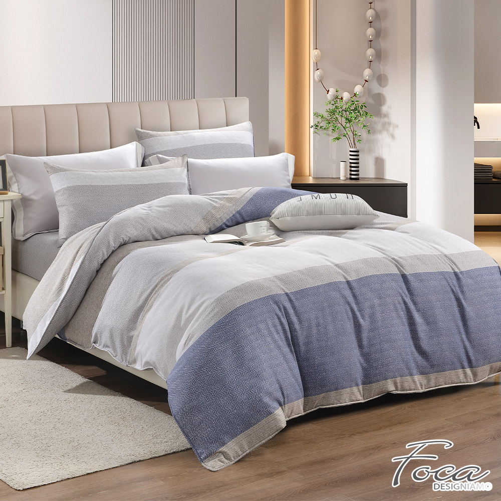 【FOCA】Enjoy the time | 3M patented moisture wicking breathable antibacterial Tencel four seasons quilt/cool quilt bed sheet set - double