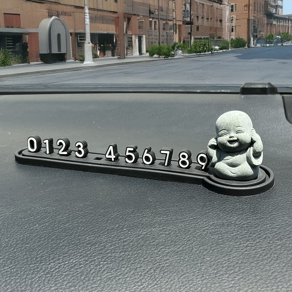 The Cheeky Monk  parking number plate, , large
