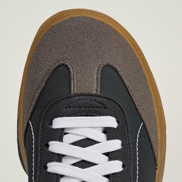 Kixpress-Adidas 愛迪達 ASMC Court Boost 女 運動休閒鞋 麂皮 舒適 膠底 黑棕 [IE3494], , large