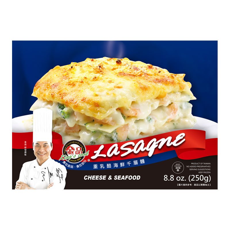 金品重乳酪海鮮千層麵, , large