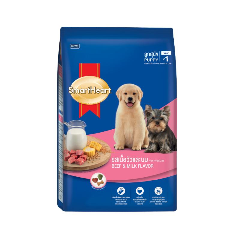 慧心犬糧-牛肉+牛奶口味幼犬配方2.7KG, , large