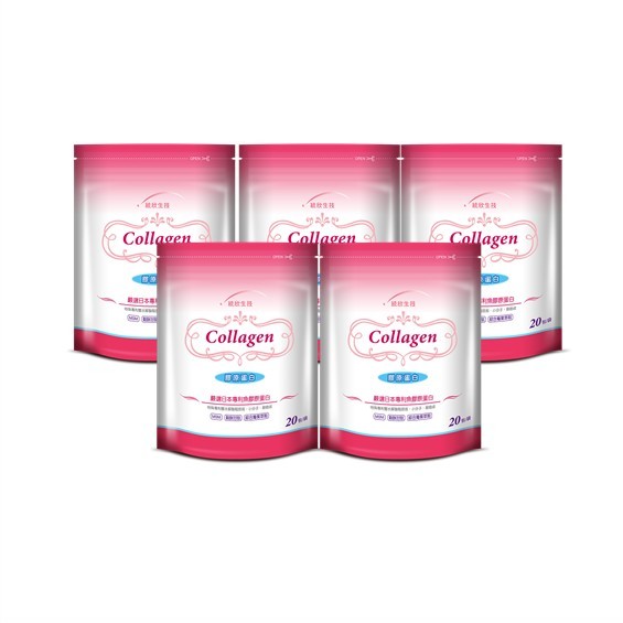 [Uni-TongXin] Daily Collagen Supplement (20 Sachets/Bag) ×5 Bag, , large