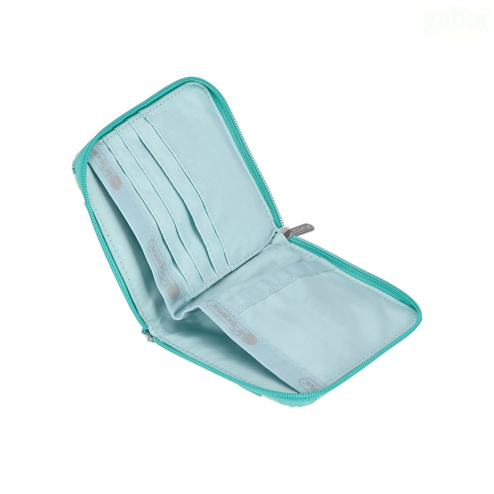 Lesportsac Compact Zip Wallet 極簡輕薄錢包-青檸新綠, , large